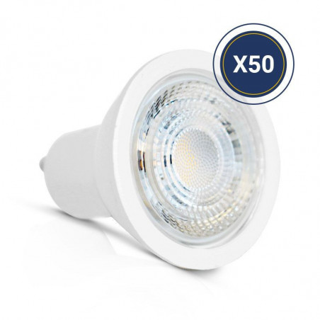 Ampoule LED GU10 Spot 6W Dimmable 3000K Pack de 50 (150000)
