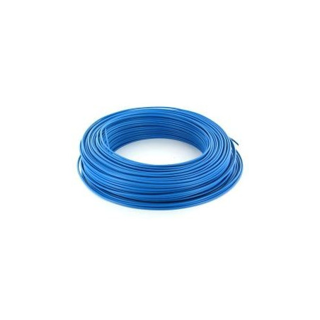 100m de fil 1,5mm² bleu rigide câble H07V-U (1225017)