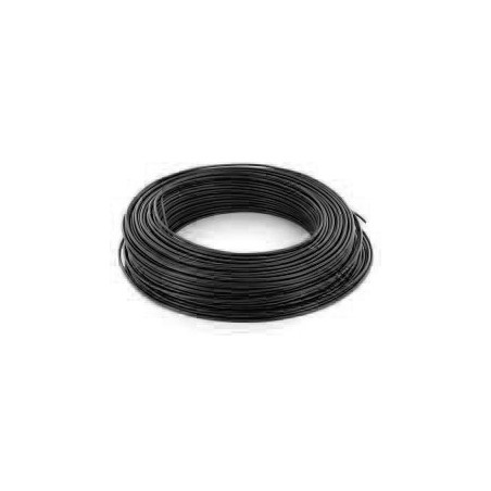 100m de fil 2,5mm² noir rigide câble H07V-U (1225055)